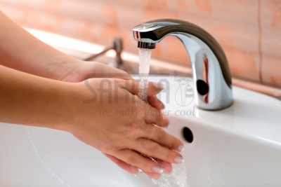 Сенсорный кран SLU 01NHB арт: 33012 Sanela Чехия (фото, схема)