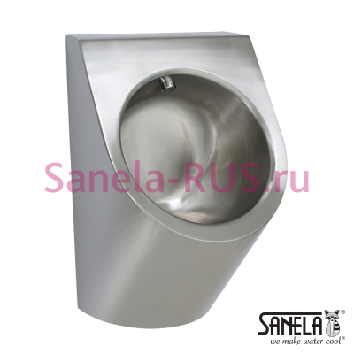 Нержавеющий антивандальный писсуар SLPN 07 арт: 91070 Sanela Чехия (фото, схема)