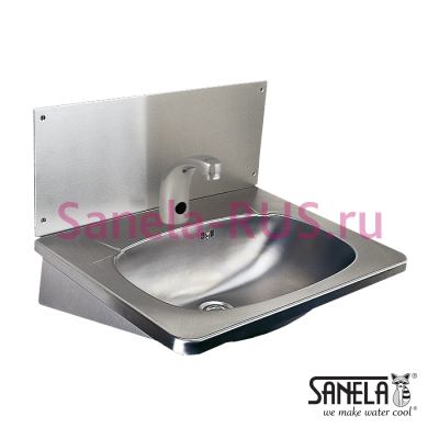 Нержавеющая раковина с задней стенкой и сенсорным смесителем SLUN 02EB (ПРОМО) арт: 93022 Sanela Чехия (фото, схема) Нержавеющая раковина с задней стенкой и сенсорным смесителем SLUN 02EB (ПРОМО) арт: 93022 Sanela Чехия (фото, схема)
