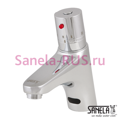 Сенсорный смеситель c термостатом SLU 16B арт: 03165 Sanela Чехия (фото, схема)