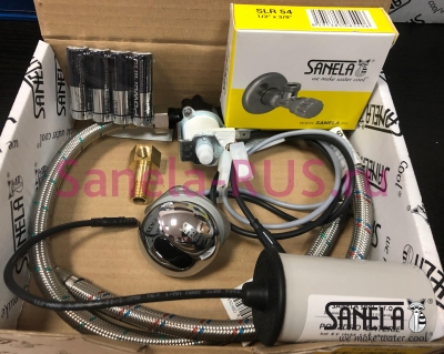 SLP 17AB Комплект для оборудования писсуара DOMINO автоматическим смывом 6В Sanela Чехия (фото, схема) SLP 17AB Комплект для оборудования писсуара DOMINO автоматическим смывом 6В Sanela Чехия (фото, схема)