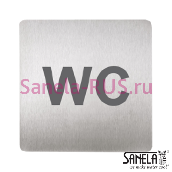 Табличка - WC (туалет) SLZN 44T Табличка - WC (туалет) SLZN 44T
