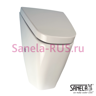 Автоматический писсуар Vila (Laufen) с крышкой SLP 37RZ арт: 01375 Sanela Чехия (фото, схема)