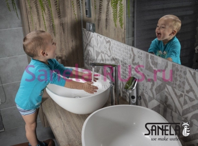 Сенсорный смеситель SLU 60 арт: 03600 Sanela Чехия (фото, схема)